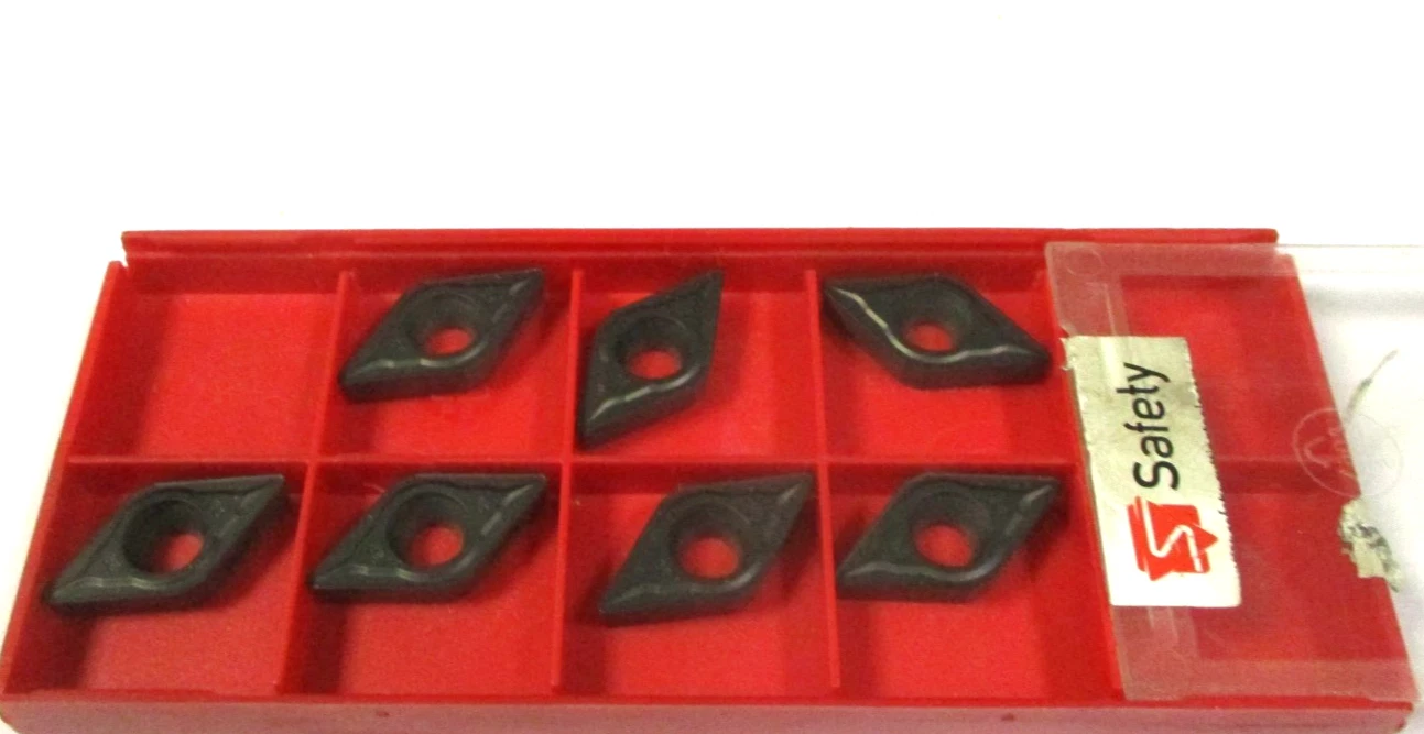 7 SAFETY Wendeplatten zum Drehen DCMT 150408 PM4 5635 Neu H60388