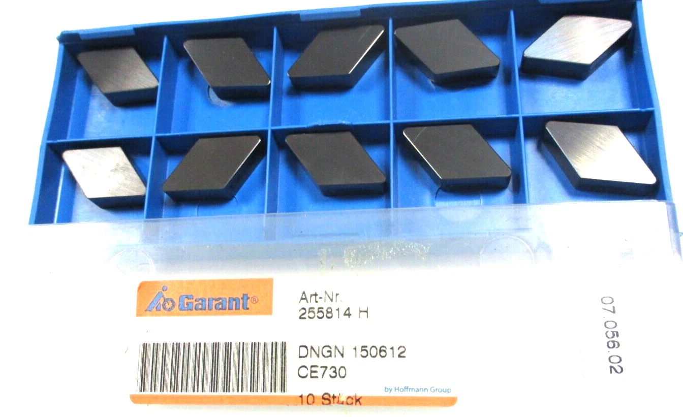 10 GARANT Wendeplatten zum Drehen DNGN 150612 CE730 Art. 255814 H Keramik D2179