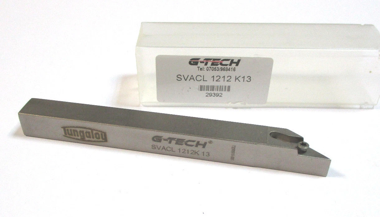 TUNGALOY Drehhalter SVACL 1212 K13 für WSP VCGT 1303.. GesL= 124 mm Neu L21105