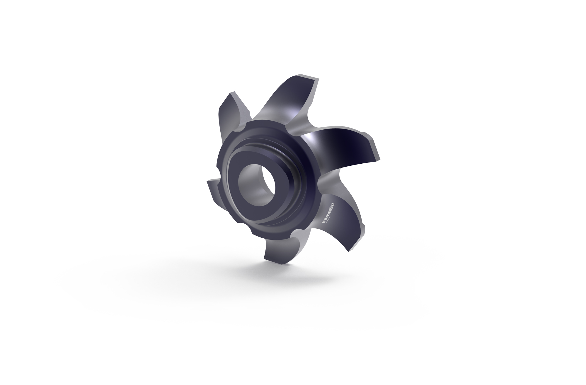 Radiusfräsen, konkave Formen, rückwärtig - Typ P25 - Zirkularfräsplatte 