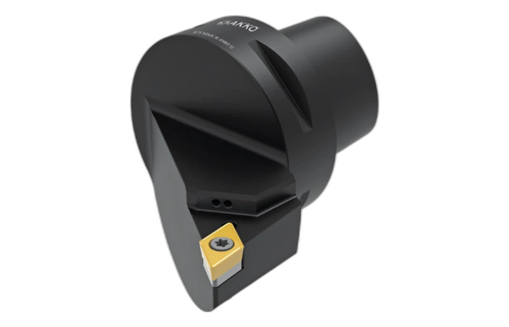 AC4 SDJCL 27050 11 H AKKO Monoblock-Drehhalter mit Polygonschaft, Schneidkopf kompatibel mit Capto 4