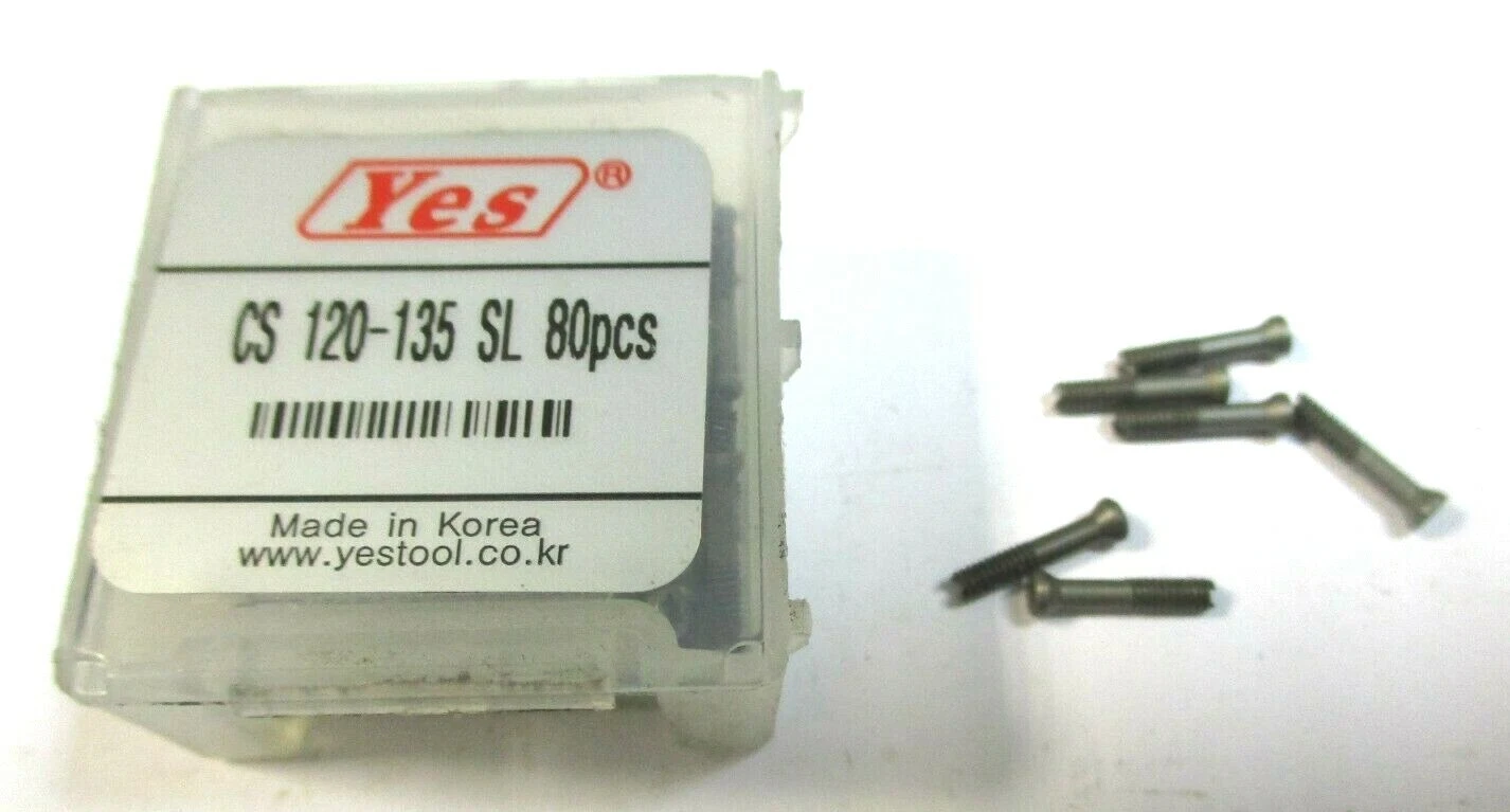 6 Stück Schraube für YES KRUZ Vollbohrer CS 120-135 SL Neu H28790