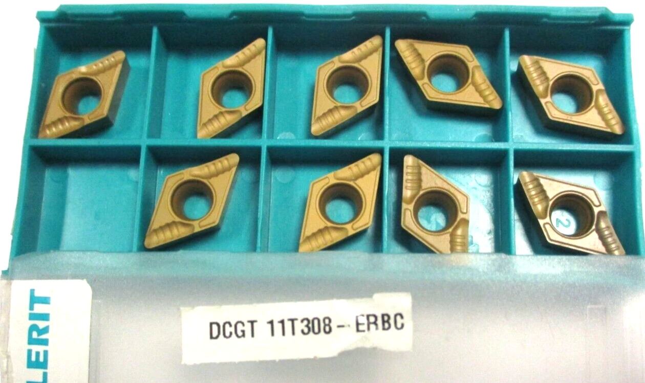 9 BOEHLERIT Wendeplatten zum Drehen DCGT 11T308 ER-BC LCP25T Neu D4771