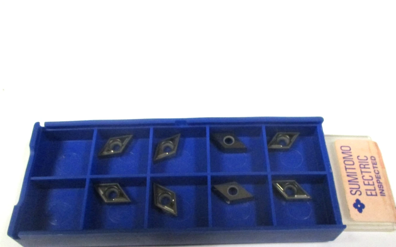 8 SUMITOMO Wendeplatten zum Drehen DCGT 070202 N-SC T1200A Neu H59853