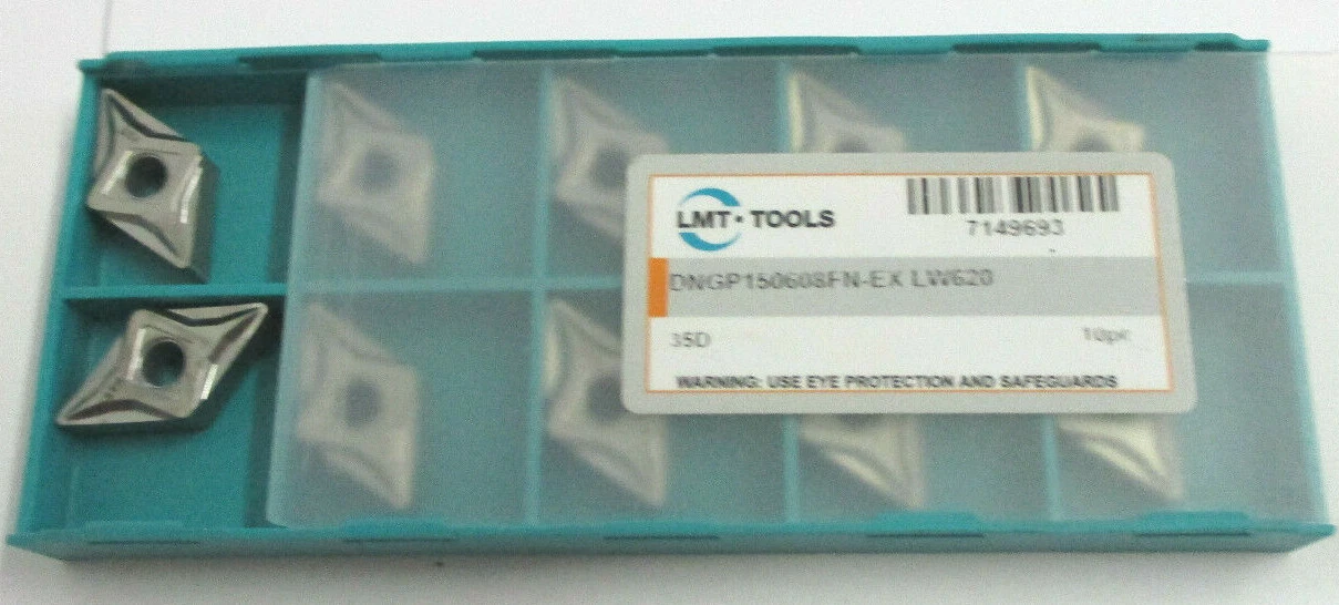 10 LMT Tools Wendeplatten zum Drehen DNPG 150608 FN-EX LW620 Neu H47091