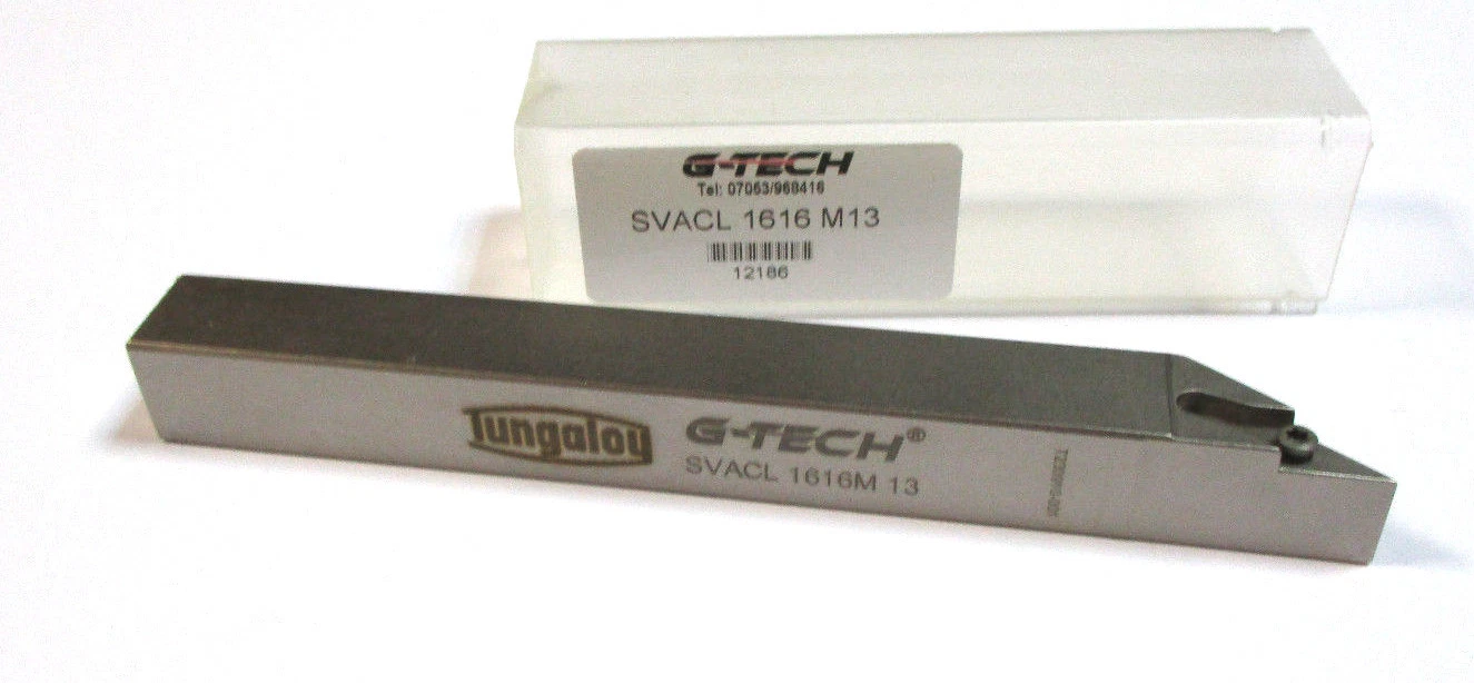 TUNGALOY Drehhalter SVACL 1616 M13 für WSP VCGT 1303.. GesL= 148 mm Neu L21103