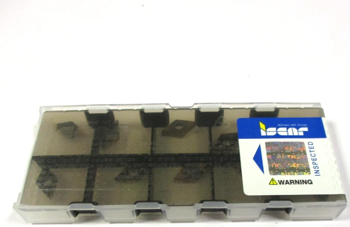 10 ISCAR Wendeplatten zum Drehen DCMT 070204 -PF IC830 Neu H62532