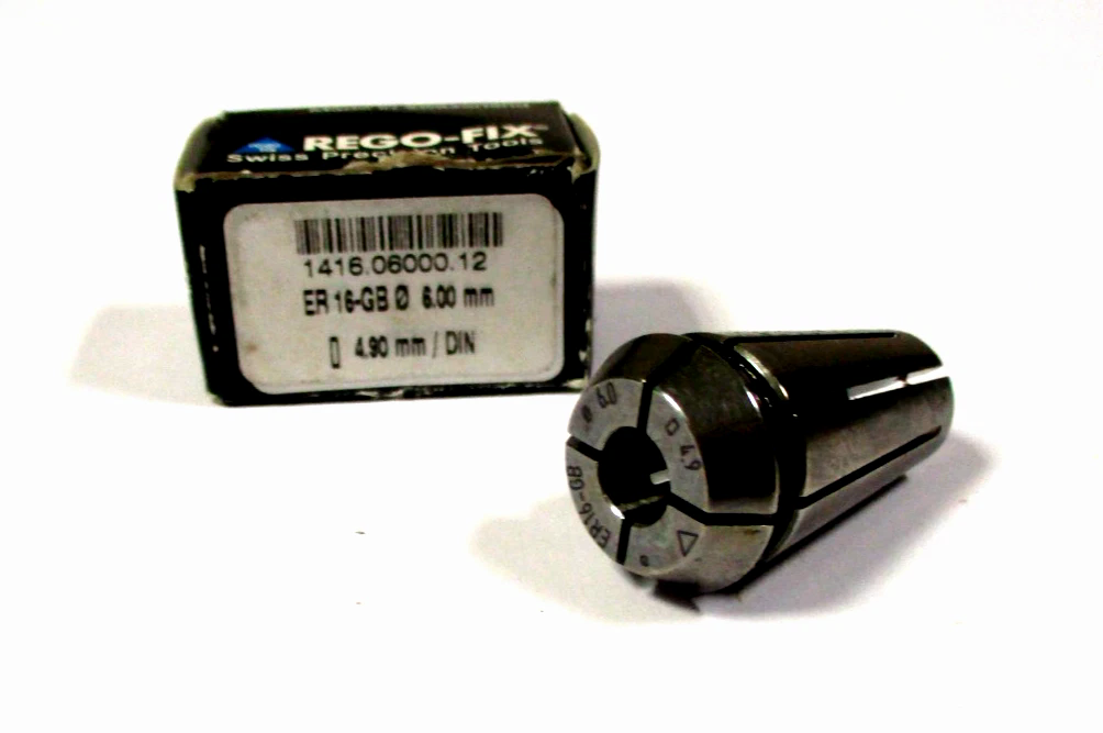 REGO-FIX Gewinde Spannzange ER16 -GB Ø6,0 x ▢4,9 mm Neu H62139
