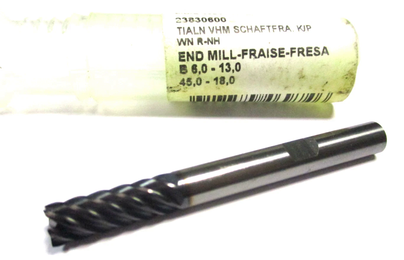 FORMAT VHM Schaftfräser Ø6 x13 Z6 HBSchaft6 TiALN Neu D7104