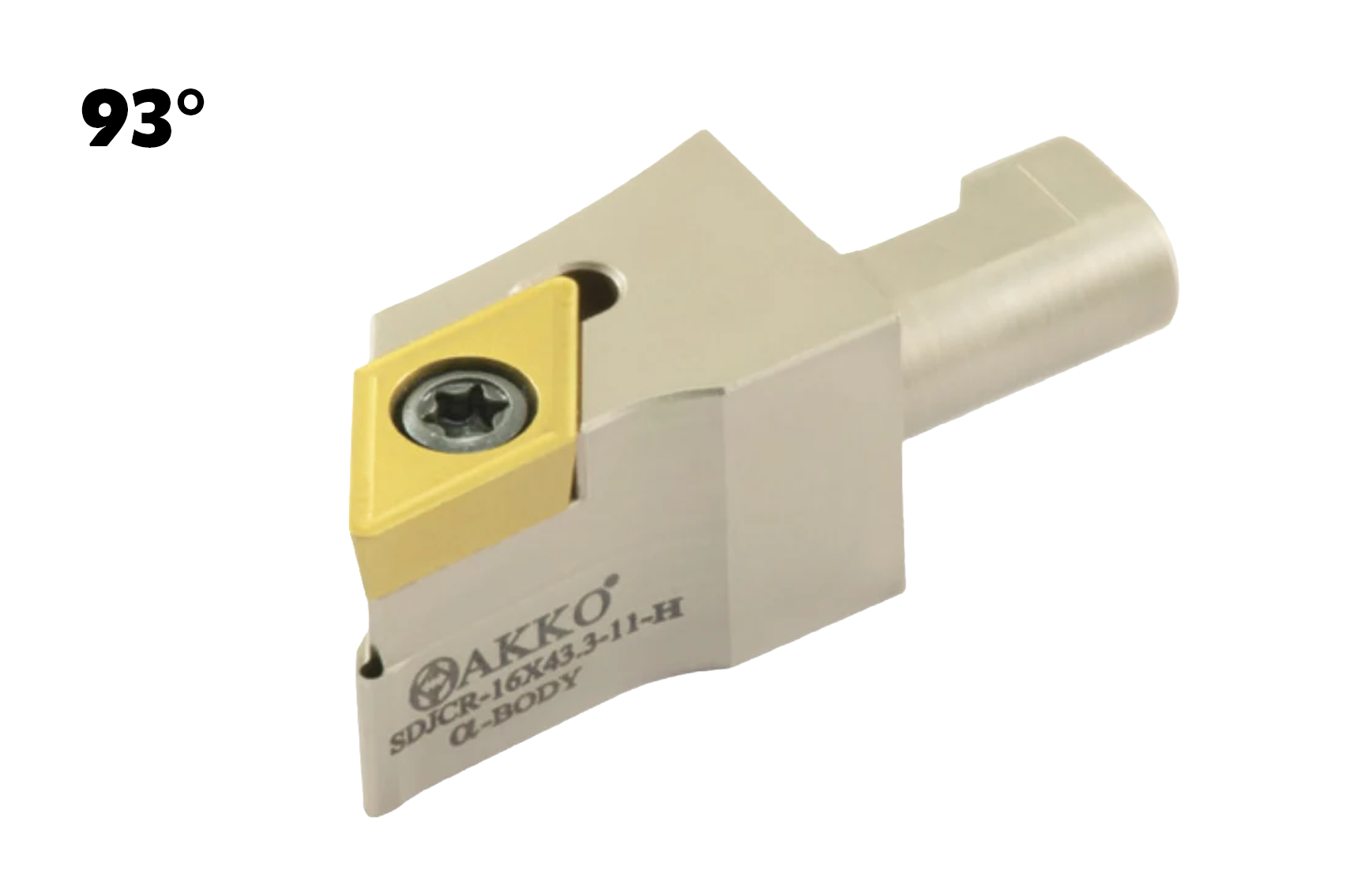 Wechselkopf SDJCR / L mit Innenkühlung für DC.T 070202