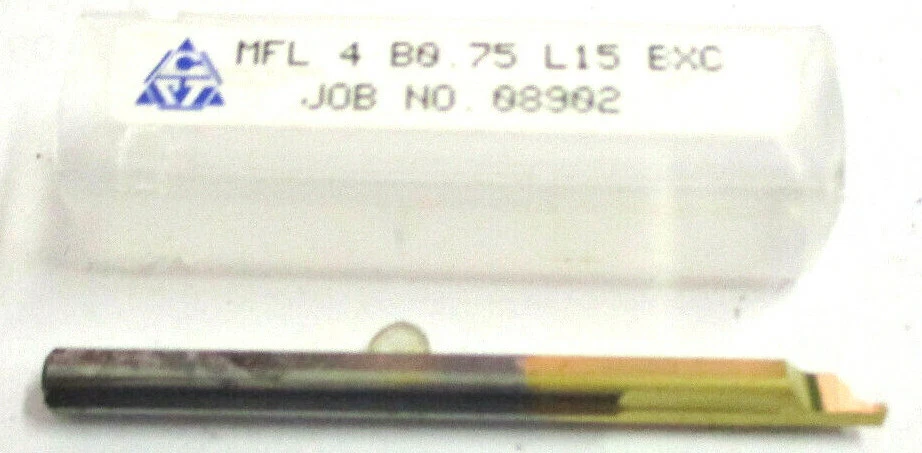 CPT VHM Mini Bohrstange MFL4 B0.75 L15 BXC Neu Schneideinsatz H30296