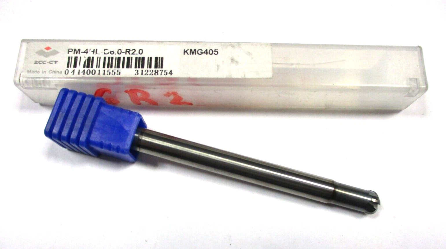 ZCC-CT VHM lang Torusfräser Ø6 R2 x 75 mm PM-4HL-D6.0R2.0 KMG405 Neu A10191