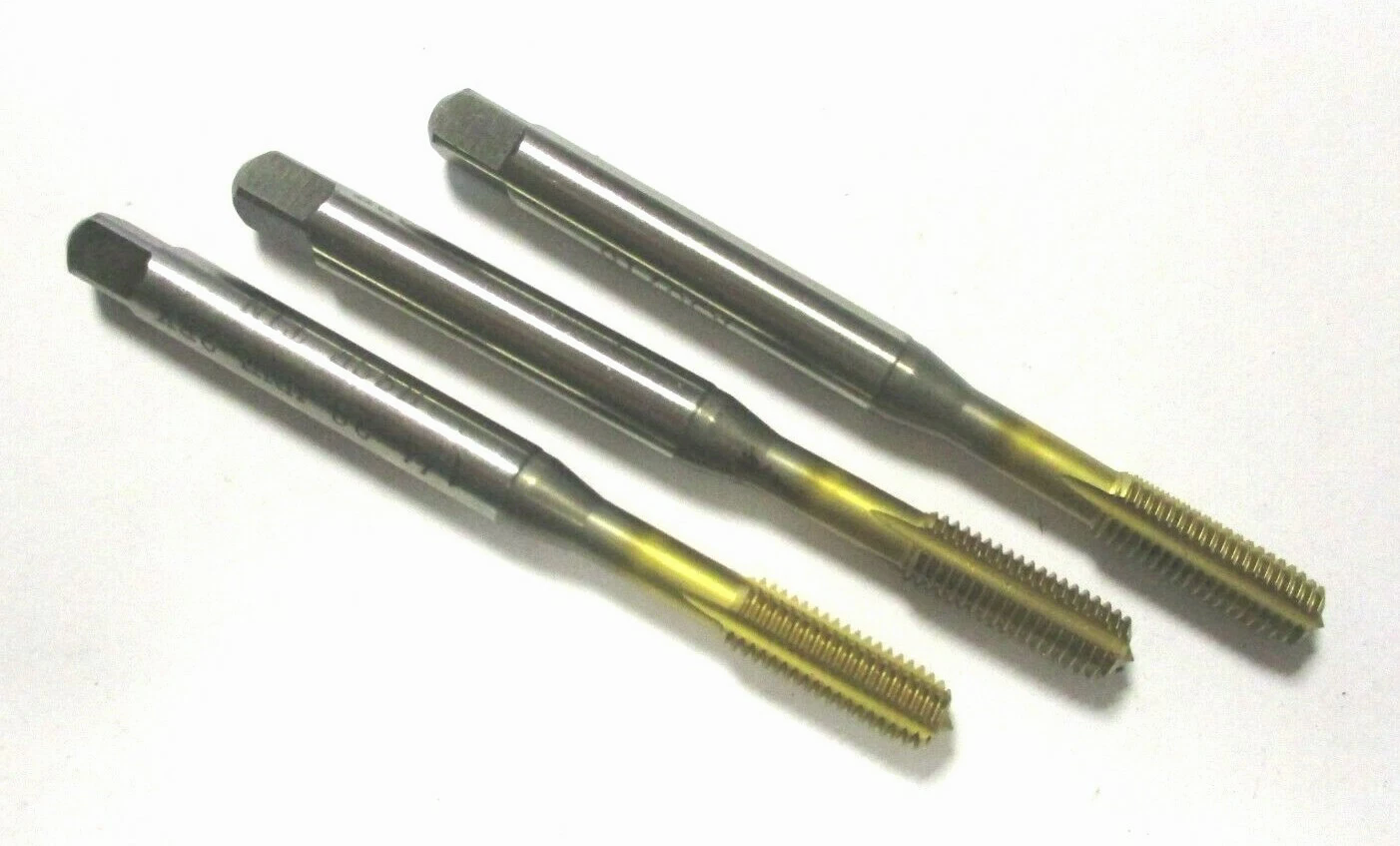 3x J. Engl Gewindeformer HSSE TIN 1/4" - 28 UNF-2BX Neu A6927