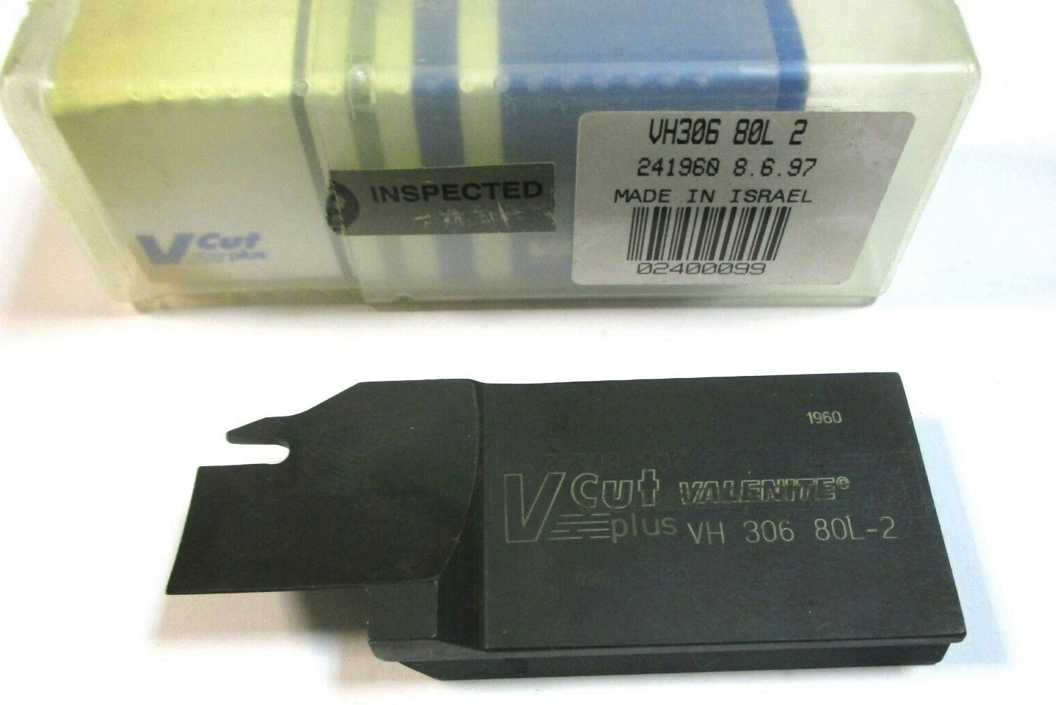 VALENITE Stechschwert VCut plus VH306 80L 2 Neu H33898