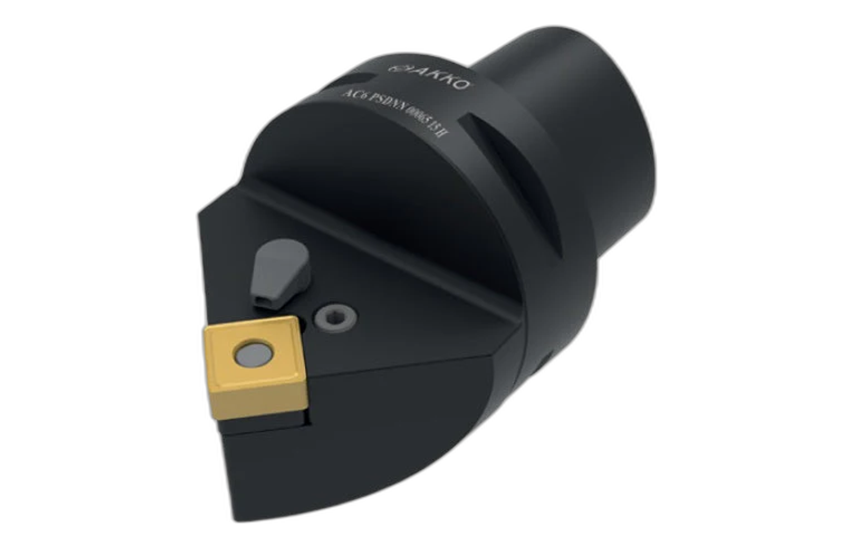 AC4 PSDNN 00050 15 H AKKO Monoblock-Drehhalter neutral mit Polygonschaft, Schneidkopf kompatibel mit Capto 4