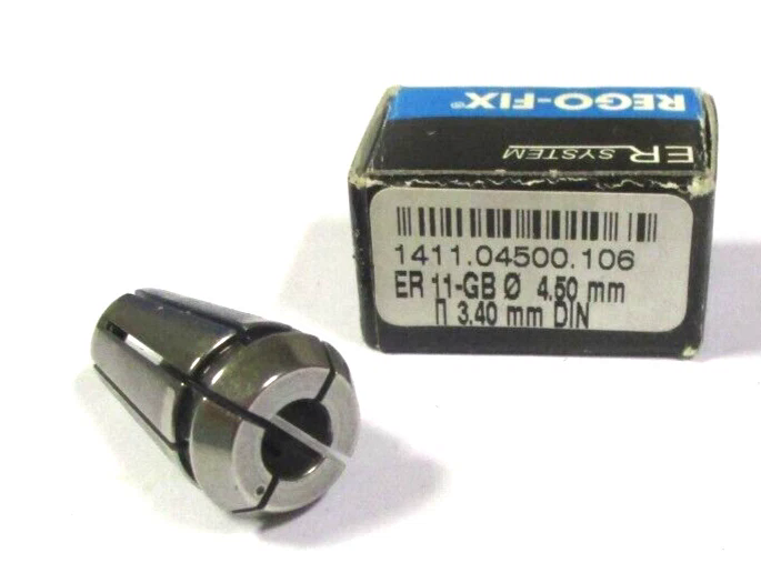 REGO-FIX Gewinde Bohrzange ER11 GB Ø4,5 Vkt. 3,4 Neu H56197