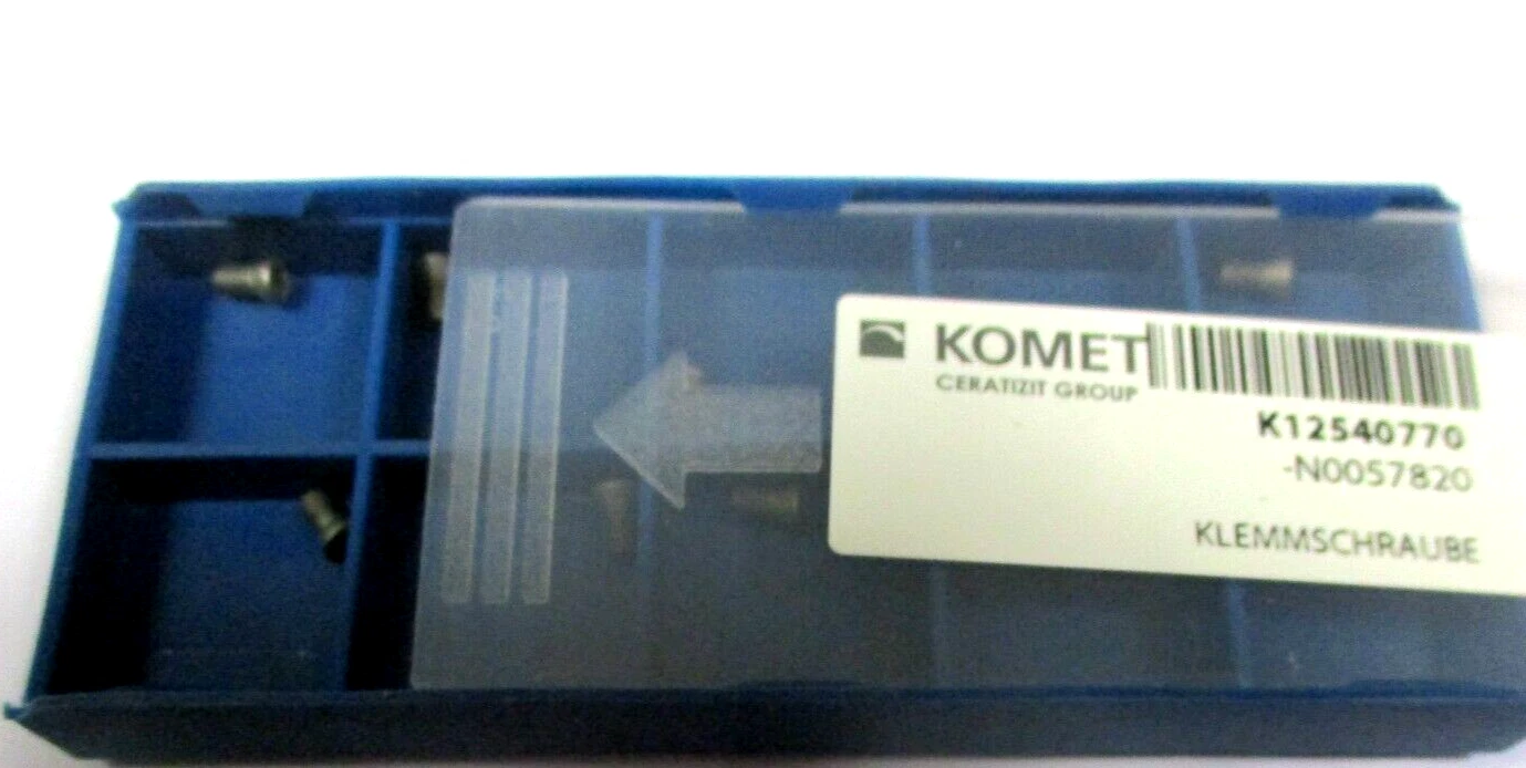10 Stück KOMET / CERATIZIT Senkschraube Klemmschraube M2,5 x 5 Schraube H57773