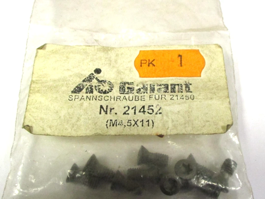 10 x GARANT Senkschraube Schraube M4,5 x 11 Nr. 21452 Neu H59055