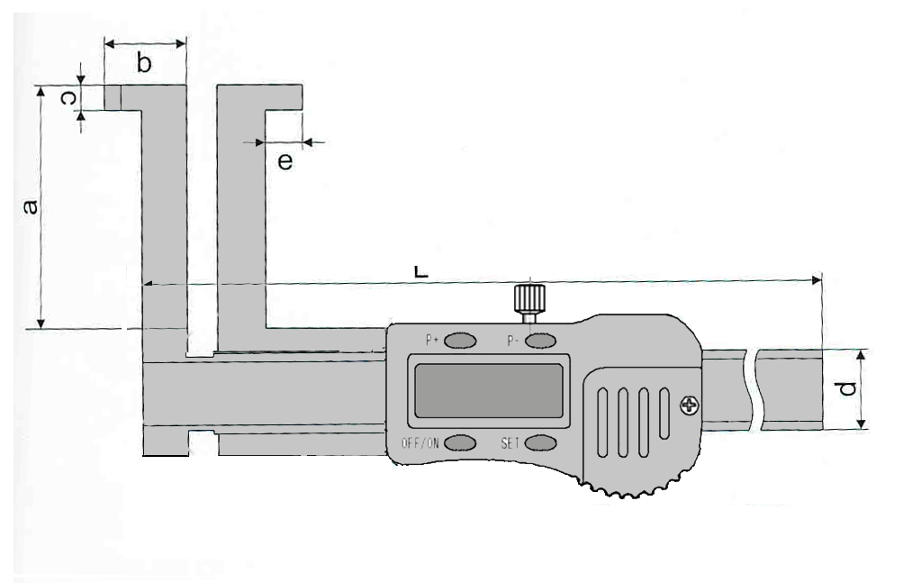 Digital-Innen-Nuten-Messschieber