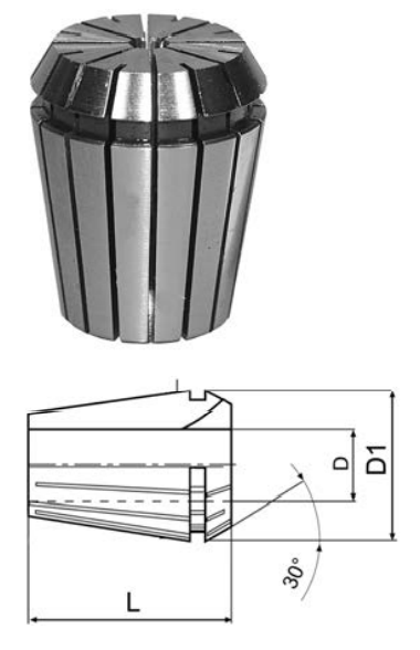 Präzisions- ER 16 - Spannzangen "UP" DIN 6499