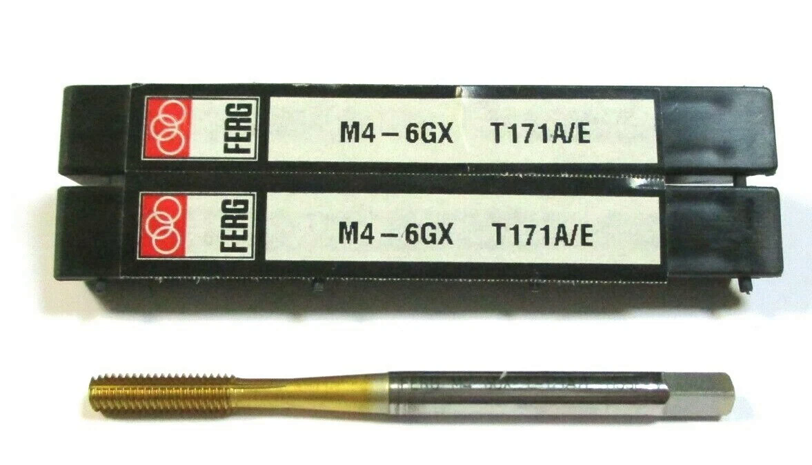 2x FERG Gewindeformer HSSE-V M4 6GX T171A/E Neu H28962