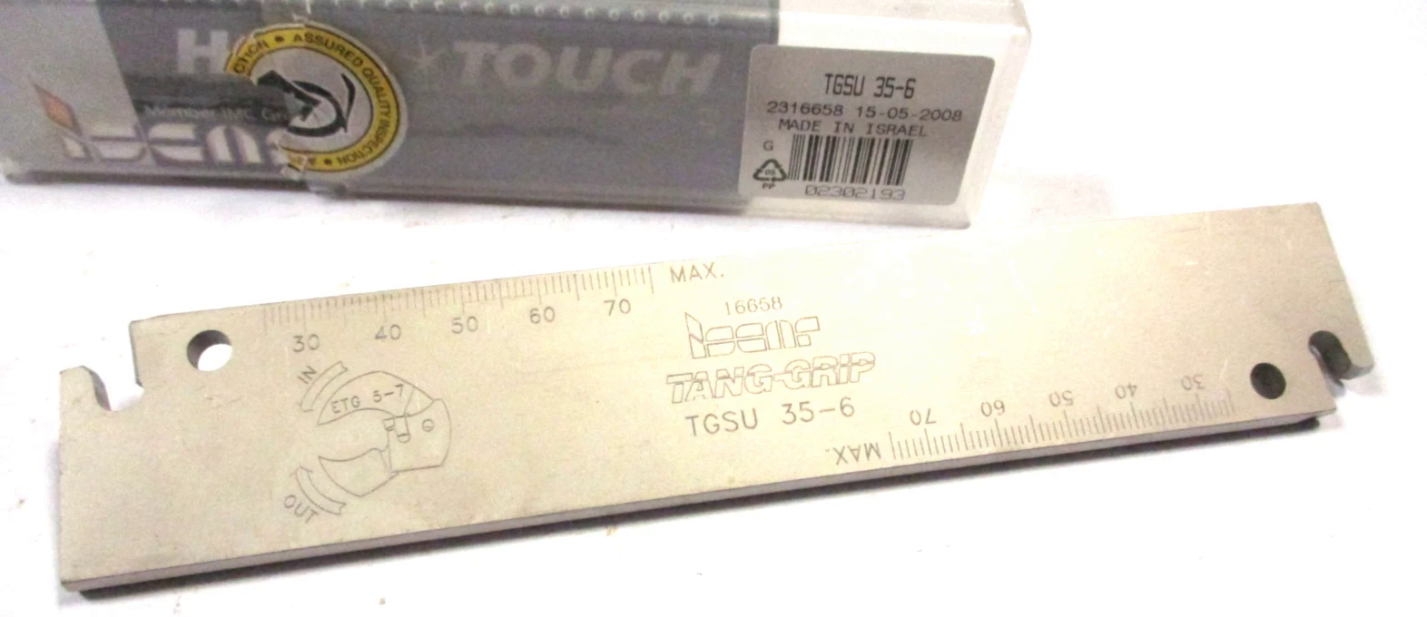 ISCAR WSP Stechschwert Stechhalter TGSU 35-6 Tang-Grip Neu D6171