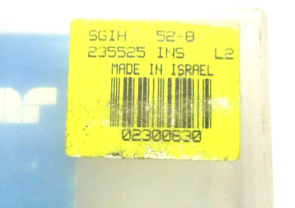 ISCAR Stechschwert SGIH - 52 - 8 Neu A8586