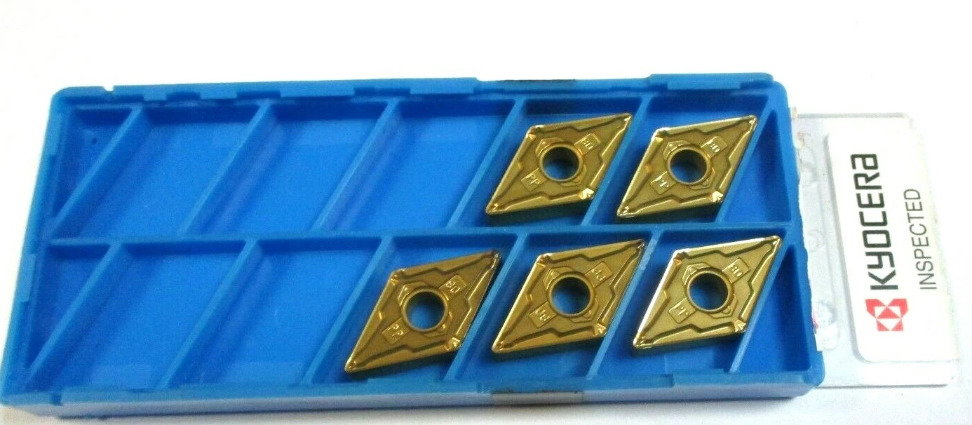 5 KYOCERA Wendeplatten zum Drehen DNMG 150408 PP CA515 Neu H62347