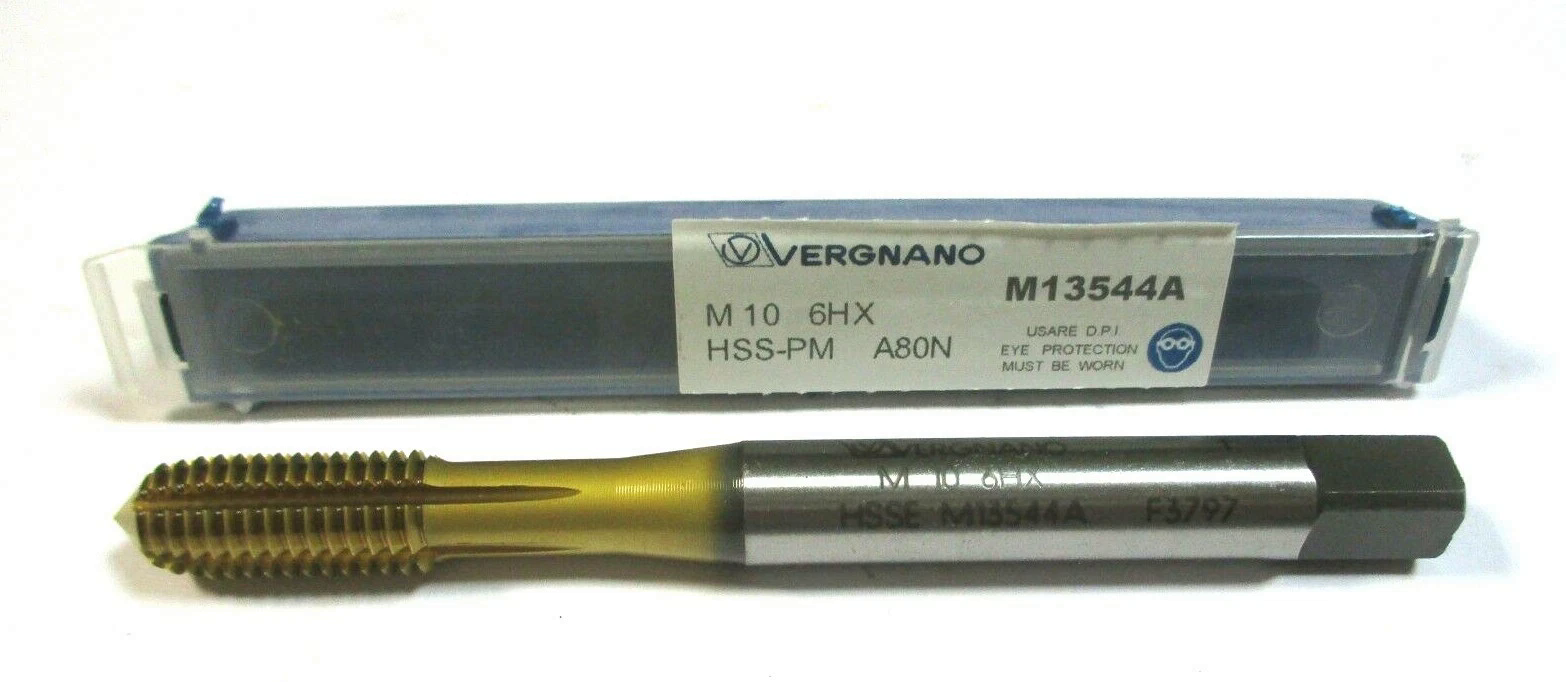 VERGNANO Gewindeformer HSS-PM A 80 N M10 6HX M13544A Neu P28940