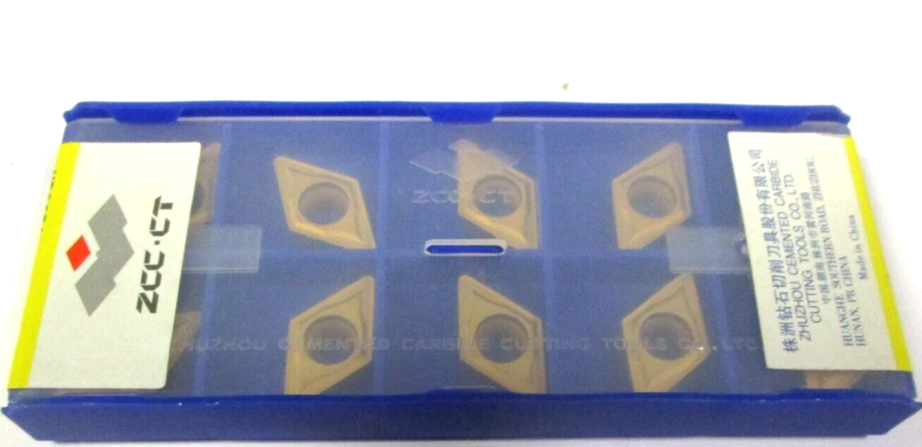 10 ZCC-CT Wendeplatten zum Drehen DCMT 11T308 -HR YBC251 P10-30 Neu H57392