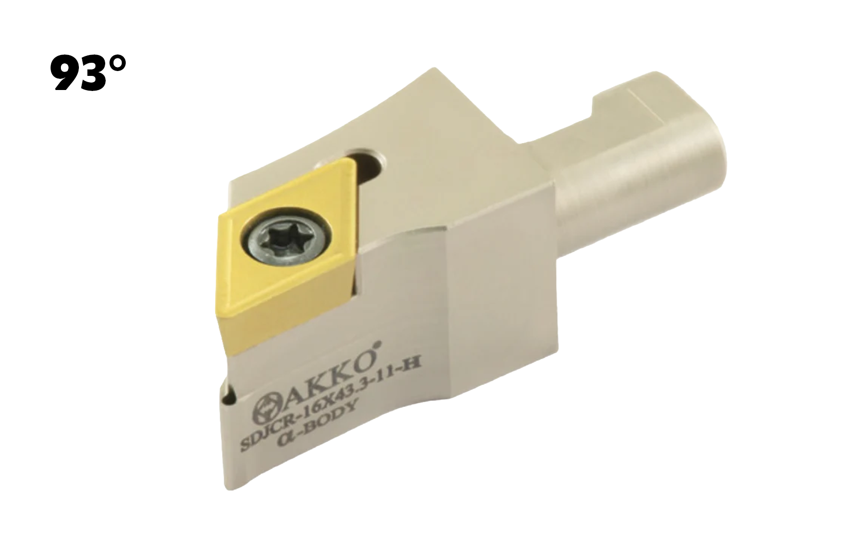 Wechselkopf SDJCR / L mit Innenkühlung für DC.T 11T302