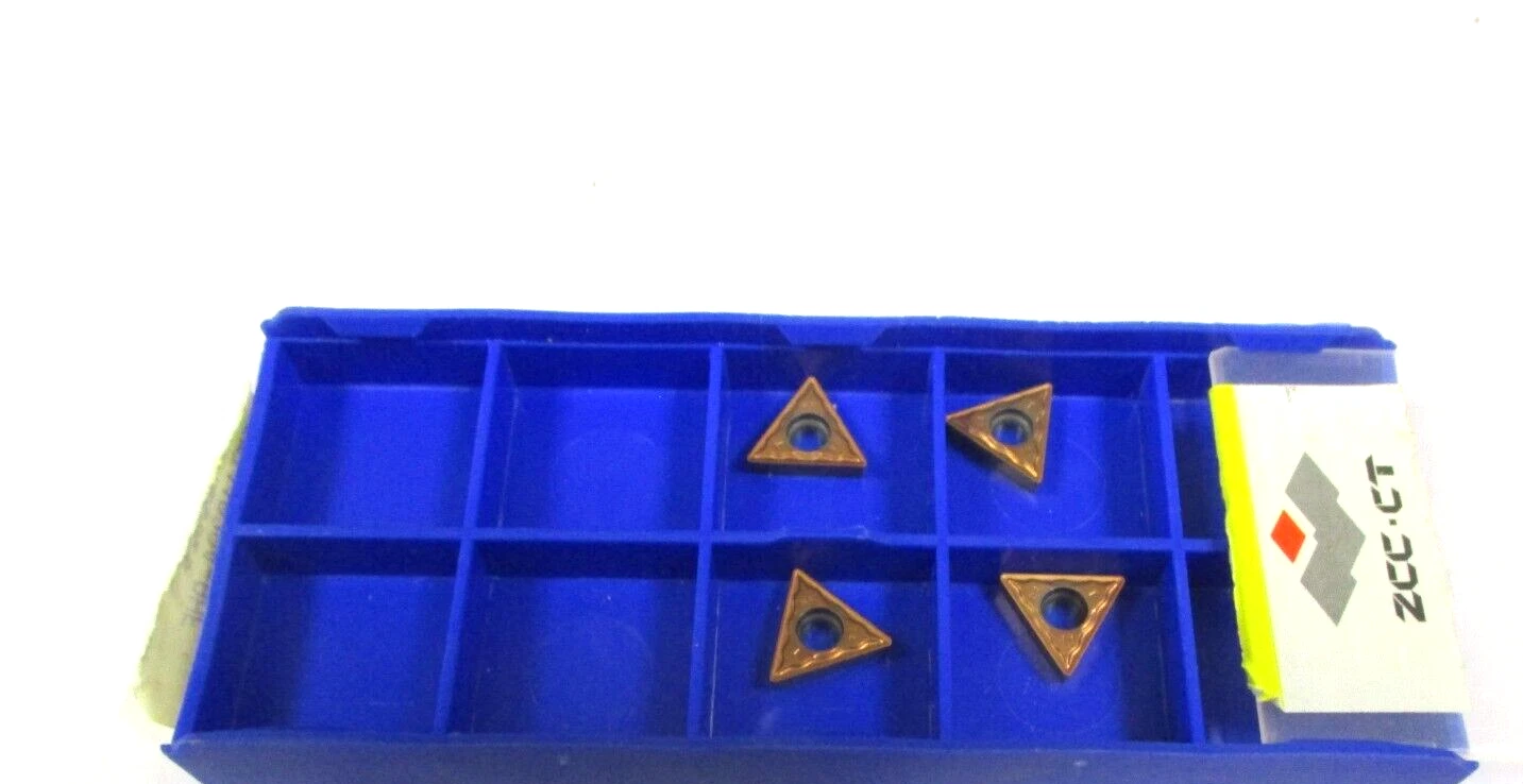 4 ZCC-CT Wendeplatten zum Drehen TCMT 110204 -AHF YB9320 Neu H51149