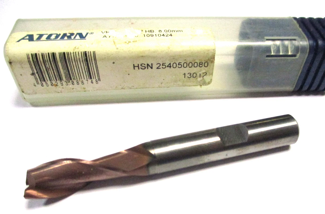 ATORN VHM Bohrnutenfräser Schaftfräser Ø8,0 x20x64 HBSchaftØ8 10910424 Neu D7102