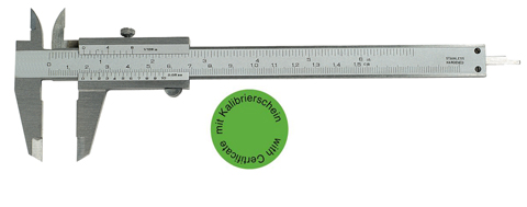 Messschieber 150 mm - Mit Kalibrierzertifikat