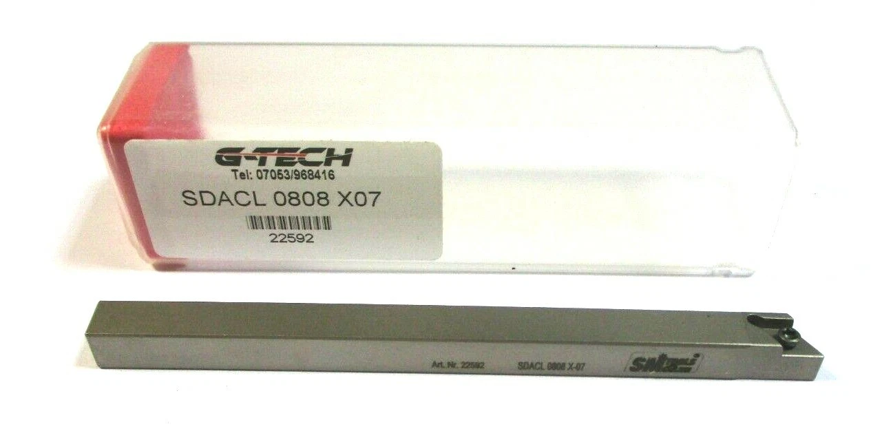 G-Tech Drehhalter SDACL 0808 X07 L=115 mm Neu für WSP DCMT 0702.. L36743