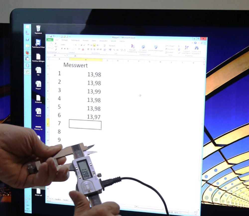 Digital-Messschieber + USB-Interface