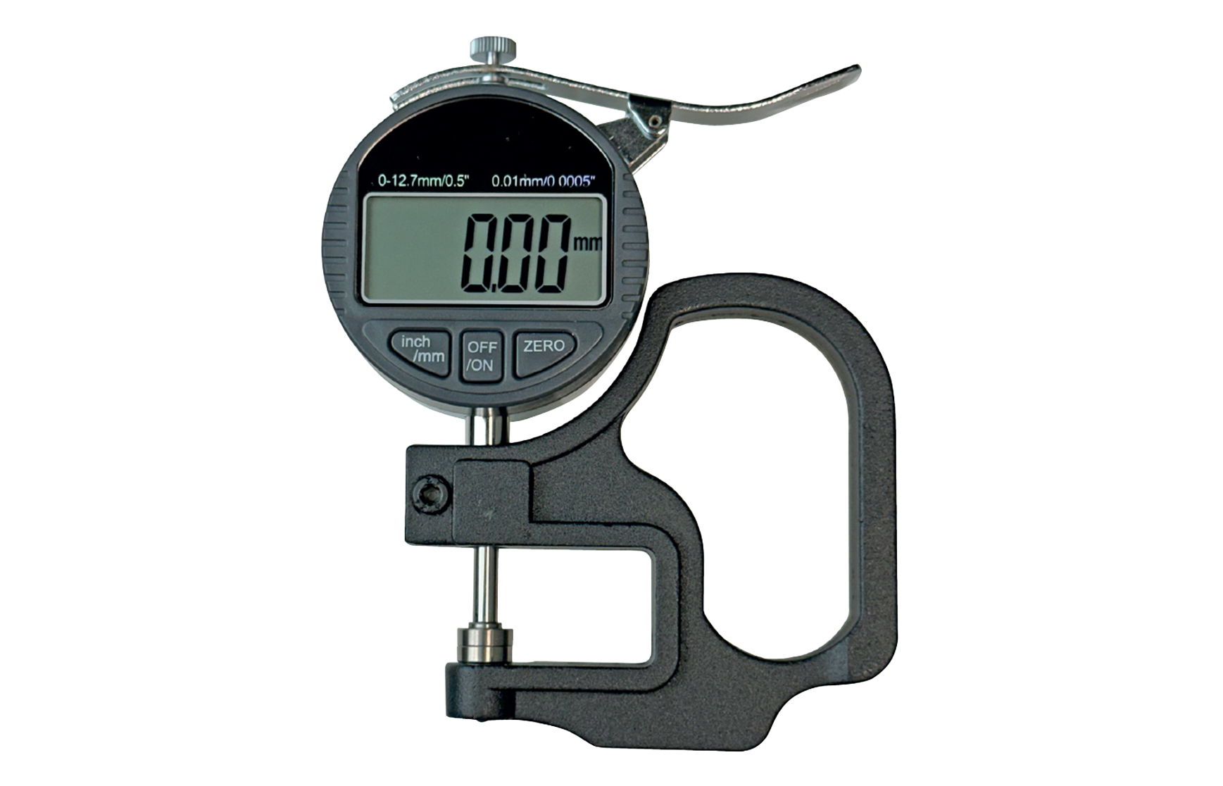 Digital-Dicken-Messgerät mit Anlifthebel