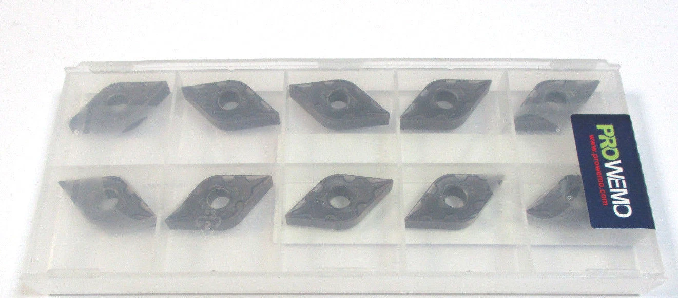 10 PROWEMO Wendeplatten zum Drehen DNMG 150404 -MF PW6225 P10-30 Neu L21028
