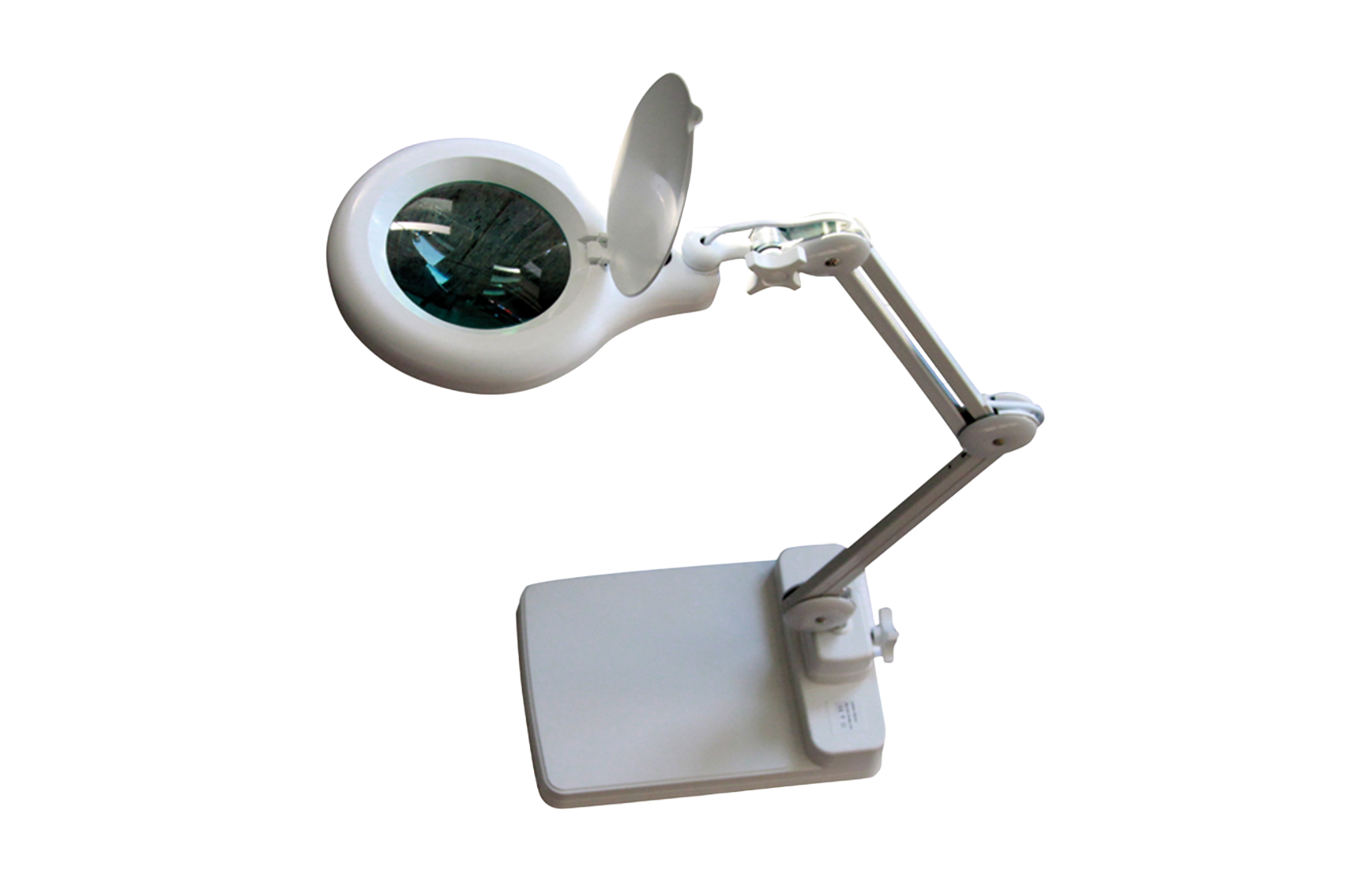 Arbeitslupe mit Beleuchtung mit Standfuß