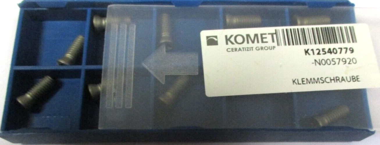 10 Stück KOMET / CERATIZIT Senkschraube Klemmschraube M4 x 11 Schraube H57775