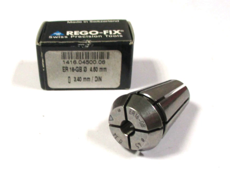 REGO-FIX Gewinde Spannzange ER16 -GB Ø4,5 x ▢3,4 mm Neu H62142
