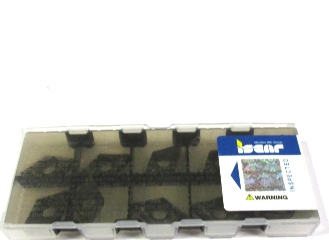10 ISCAR Wendeplatten zum Drehen DCMT 11T308 -PF IC907 Neu H62531
