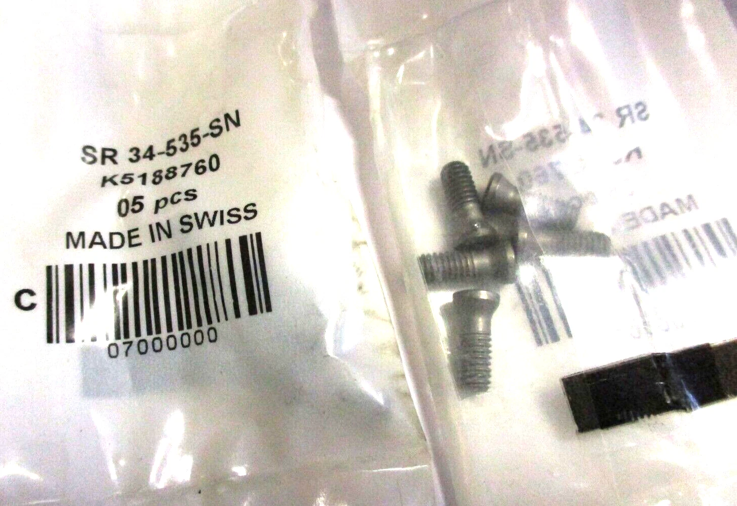 10x Schraube für ISCAR SR 34-535-SN Neu A10462