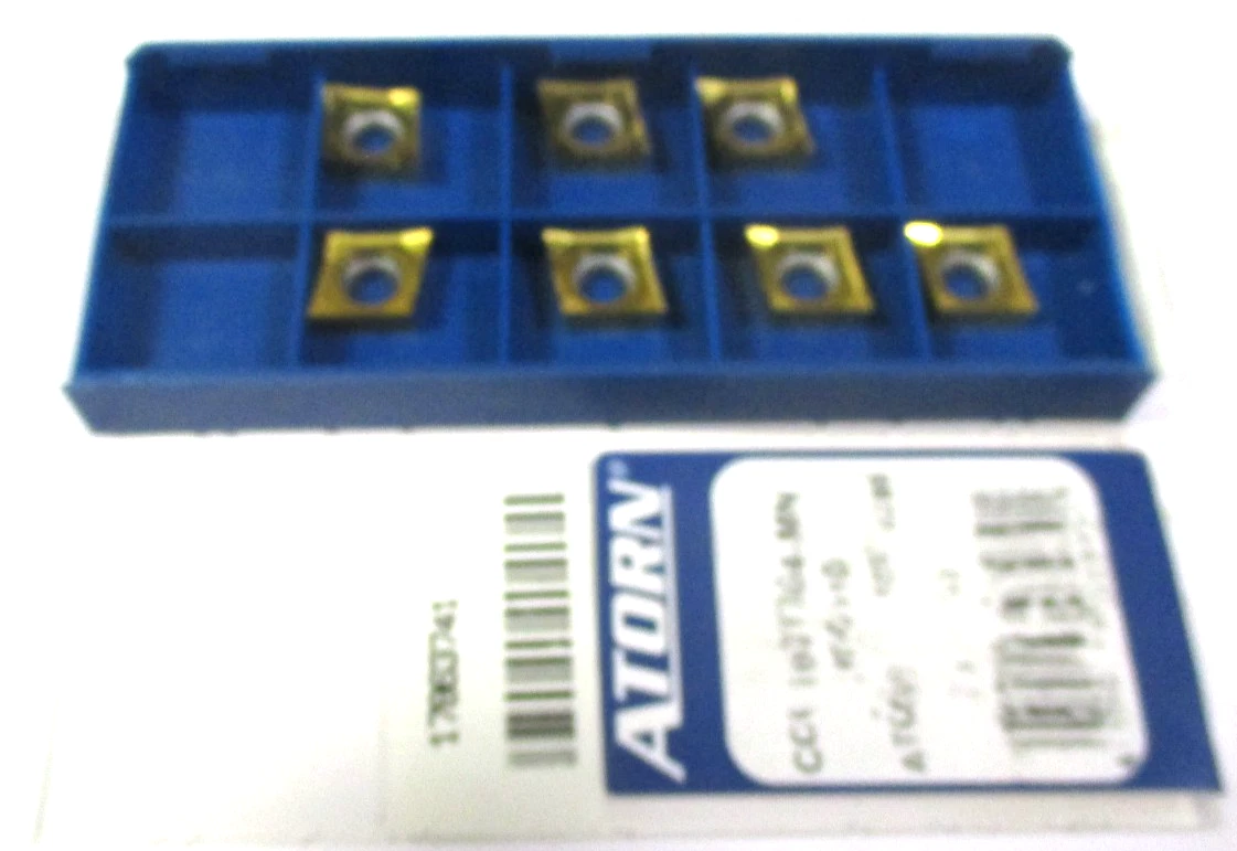 ATORN Wendeplatten zum Drehen CCGT 11T304 -MN HC6310 ALU M0-05 N05-15 Neu H60239