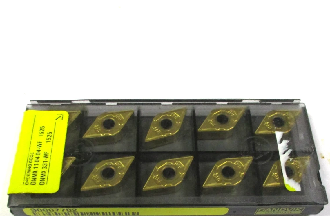 10 SANDVIK Wendeplatten zum Drehen DNMX 110404 WF 1525 Neu H62448