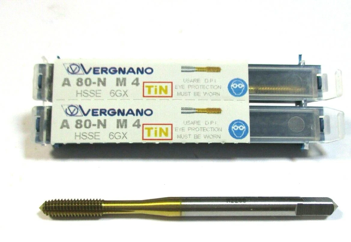 VERGNANO Gewindeformer HSSE A 80-N M4 6GX TiN Neu P28939