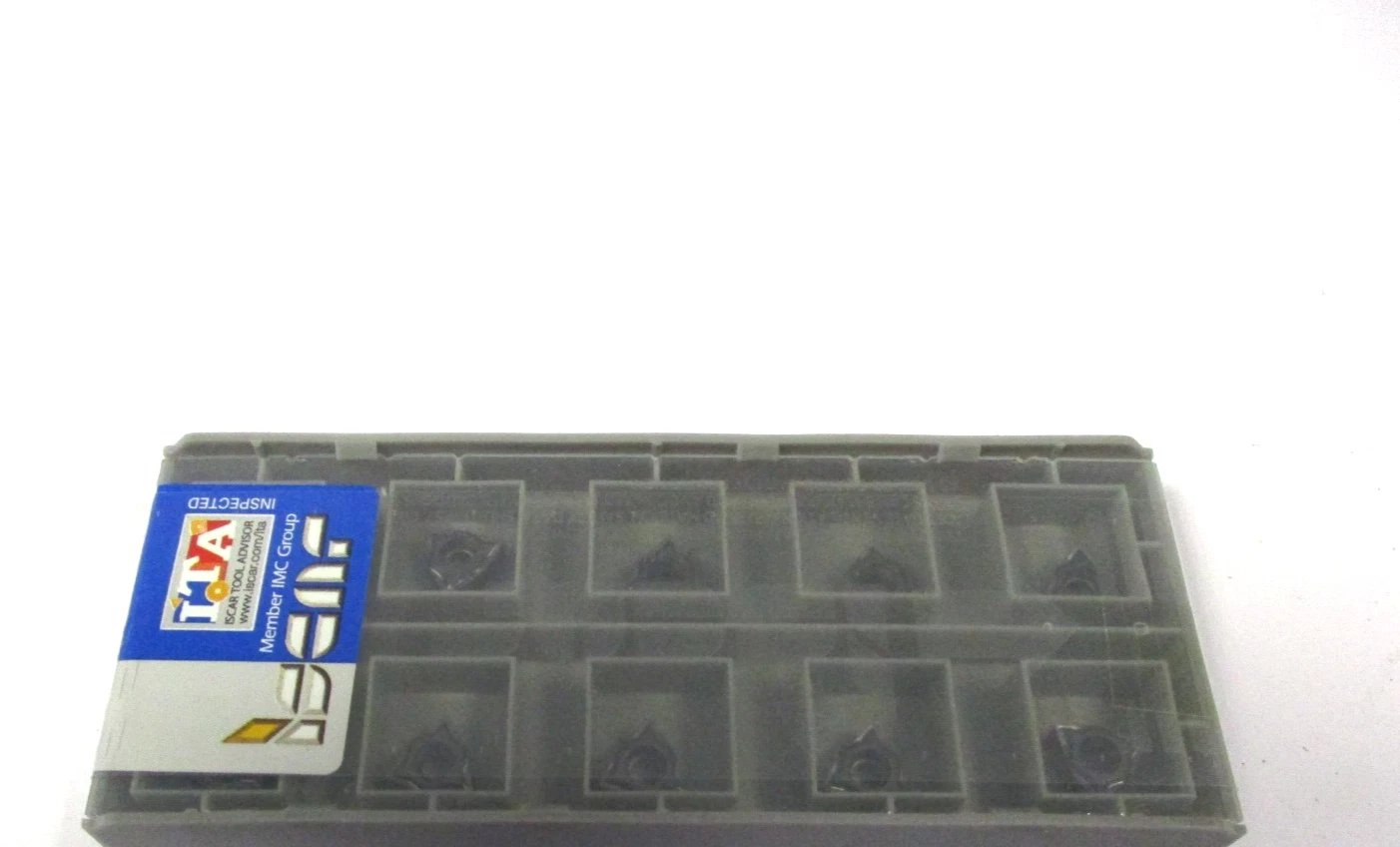 10 ISCAR Wendeplatten zum Drehen WNGP 040302 R-F2M IC908 Neu H60883