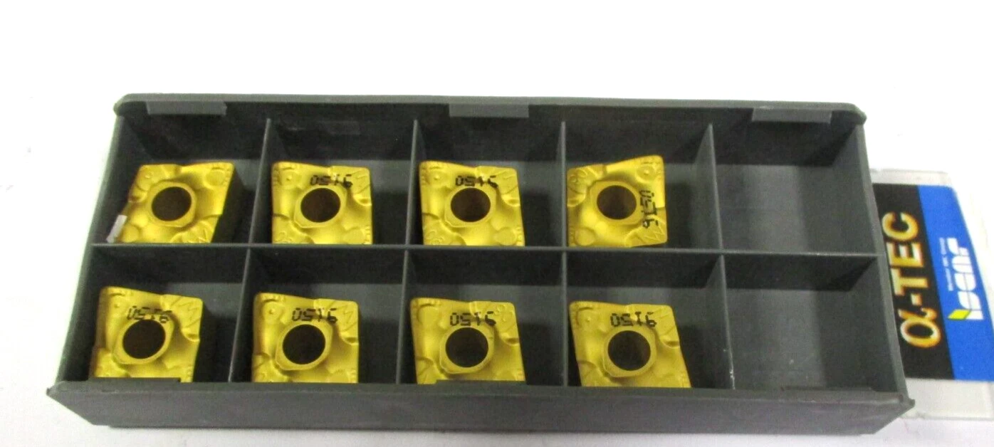 8 ISCAR Wendeplatten zum Drehen CNMX 120708 -HTW IC9150 P01-30 K05-15 Neu H54447
