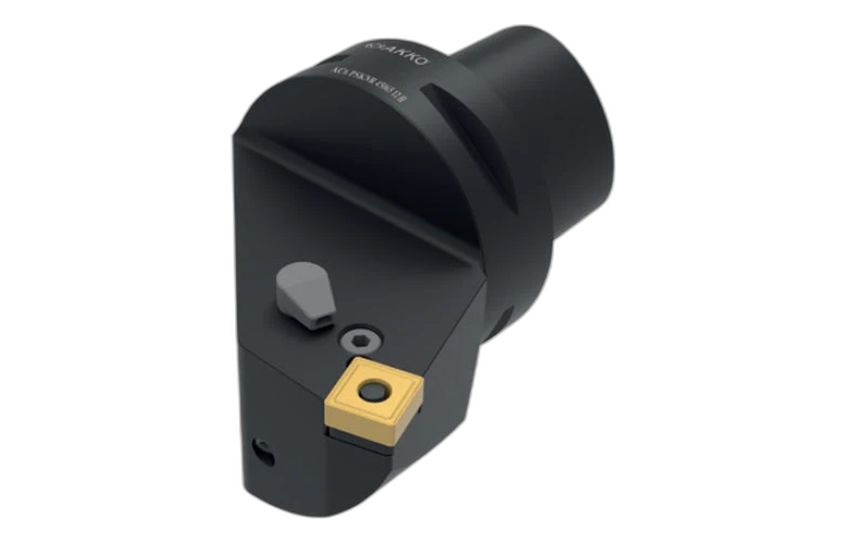 AC4 PSKNL/R 27050 12 H AKKO Monoblock-Drehhalter mit Polygonschaft, Schneidkopf kompatibel mit Capto 4