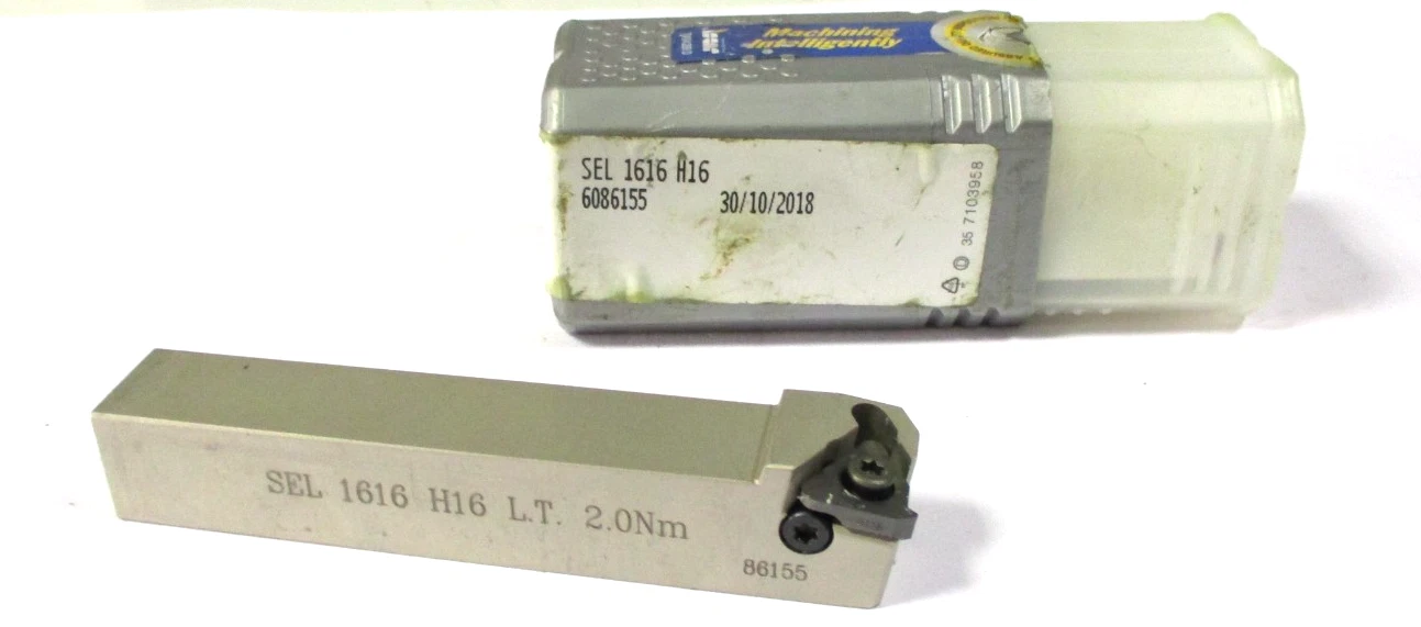 ISCAR WSP Gewinde Drehhalter SEL 1616 H16 L.T. 2,0 Nm Neu H61569